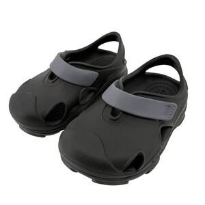Crocs Toddler All Terrain Fisherman Sandal Black 7 Toddler C7 Adjustable Strap